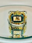 Men s Native American Indian Warrior W eagle   Buffalo Ring Size 7-8
