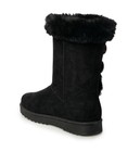 So Abigail Womens Faux-fur Winter Boots Woman Size 7 Black Shoes New W Box
