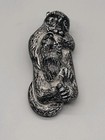 Wolf Original Sea Otter With Baby Sculpture Figurine Canada 3 5  Long