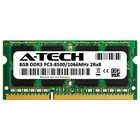 A-tech 8gb Pc3-8500 Laptop Sodimm 204-pin Ddr3 1066mhz Notebook Memory Ram 1x 8g