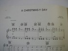 Heidi s Song Movie Sheet Music A Christmas-y Day 1982 Hanna-barbera Lorne Greene