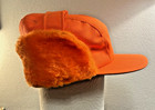 Thinsulate 80s Vintage Blaze Orange Trapper Hunting Hat Size M  New With Tags 