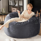 Bean Bag Chair With Filler Included  4 Ft - Comfy Large Beanbag Chairs For Adult