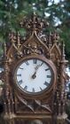 Antique C 1870 Kroeber Iron Front Cathedral Parlor Mantle Clock - Video - Rarity