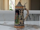 Beautiful Gerz German Beer Stein Made In West Germany  1949-1990  Must See  