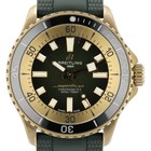 2026 Service Breitling Superocean Green Dial Bronze 42mm Auto Men   s Watch N17375