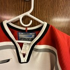 Bauer Team Canada Hockey Jersey White red black gray Size G l