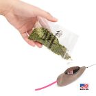Cat Wand Toy  Cat Teaser  Refillable Catnip Mouse  Ships Free  Usa Made 