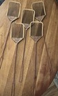 Lot Of 5 Vintage R-b Brownson Co Wire Mesh Fly Swatters 23    Peoria Ill Antique