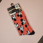 Disney Character Crew Socks Size 9-13 Multicolor Polyester Stitch Mickey Sonic