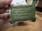 Antique German Fairing Pigs With Baby In Crib Hushabye Rhyme Inscribed