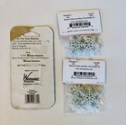 4 Alma Lynne Ceramic Christmas Buttons   2 Pkgs Buttons Galore Snowflake Buttons