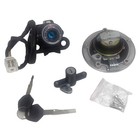 Ignition Switch Gas Fuel Tank Cap For Kawasaki Ninja 650 ex650 2013-2016