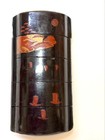 Japanese Antique Wooden Inro Maki-e Landscape Lacquer Scenic Case