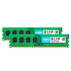 Crucial 16gb 2x 8gb Pc3-12800 Desktop Ddr3l 1600 Mhz 240pin Dimm Memory Ram 16g