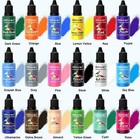 Airbrush Paint Set - 30 Colors Ready To Spray Airbrush Kit With 2 Cleaning Br   