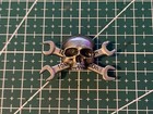 Skull And Crossbones Wrench Pin badge