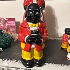 Vintage Cookie Jars Set Of 2 Ceramic Figures