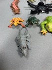 Reptile Amphibian Toy Figure Lot Frog Spider Salamander Lizard Gecko Snake Rat