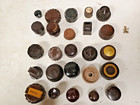 50 Assorted Vintage Radio Knobs 