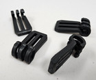 Set Of 4 Milwaukee Hard Hat Helmet Clips Genuine Never Used Clip For Headlamp