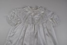 Vintage Baptism Dress Baby Girl Size 9-12 Months Made In Usa Excellent
