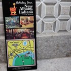 Holiday Inn Motel Hotel Brochure Indiana In New Albany Indoor Pool Couple