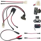 6v 12v 24v Round Charger Charging Port For Kids Power Wheels Ride On Electric 