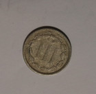 1865 3 Cent Nickel 3c Cent Piece