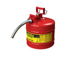 Justrite 5 Gallon  1  Metal Hose  Steel Safety Can For Flammables  Type Ii  Accu