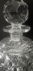  Mint Antique Brilliant Cut Glass 7  Cologne Perfume Bottle C1900 Flawless