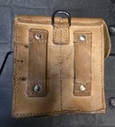 Vintage Yugoslavian Military Leather Ammo Pouch   Yugo Sks M59 66  Free Shipping