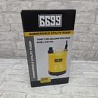 6699 Submersible Sump Pump 1 6 Hp 1100gph Utility Pump  Yellow