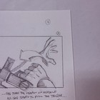 1997 Starship Troopers Original Hand Drawn Production Art Storyboard Concept Coa