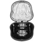 Boxed Set Of 2 Silver Salts   Spoons  Marked Walker   Hall  Sheffield  Ca 1902