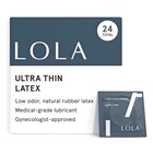 Ultra Thin Vegan-friendly Organic Condoms - Sensitive Skin Safe  52mm  Pack Of 2