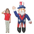 64  Jumbo Inflatable Uncle Sam - Giant 5  Foot Patriotic Outdoor Decoration