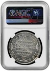 Brazil 1815 B 960 Reis  Old World Silver Coin Ngc Unc Flashy White 