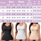 Women Shapewear Tank Top With Built In Bra Tummy Control Cami Shaper Compression