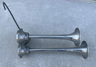 Grover Products Los Angeles Chrome 15   Air Horn For Semi Truck Rat Rod 32 Ford