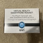 Onn Virtual Reality Smartphone Headset Iphone Samsung Screens Up To 6   white 
