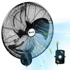 18  Oscillating Wall Fan  4592 Cfm High Velocity Industrial Heavy Duty Shop Fan