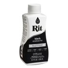 4 Pack Rit Liquid Dye Black 8 Fl Oz All Purpose Clothing Fabric Color