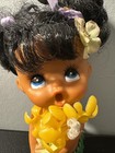 Vintage Kewpie Hawaii Hula Girl Doll Plastic Hong Kong 6 