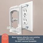 Dual Fit Outlet Plug Cover - Electrical Socket Guard For Standard And  4 Pack 