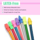 300 Pack Pencil Top Erasers Bulk 10 Colors And Cap Erasers For Pencils For Ki   