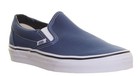Vans  Unisex Adult Classic Slipon Shoes In Navy   Navy   Authentic New