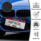 License Plate Pad Anti Rattle 2 Pack  License Plate Foam Padding Shockproof 2pcs