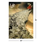 Korn - Music Poster  follow The Leader - Album Cover   size  24  X 36  
