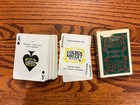 Vintage Las Vegas Casino Playing Cards - Green red - Golden Nugget Gambling Hall